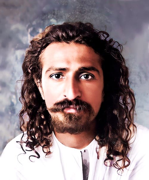 Meher Baba Portrait as Jesus Christ