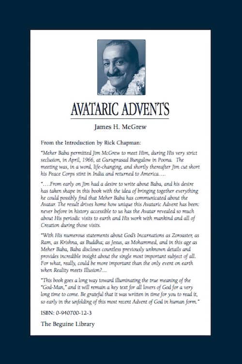 Avataric Advents - James McGrew - Back