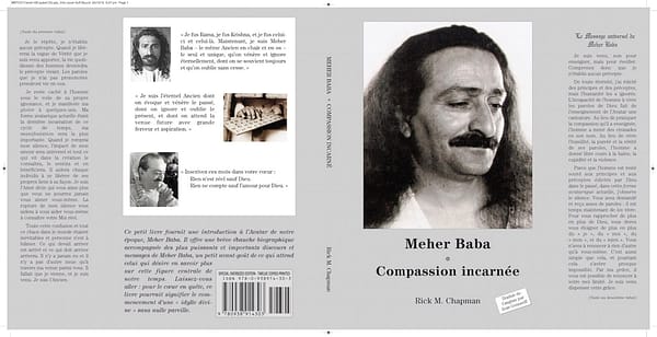 Meher Baba The Compassionate One - French - Rick Chapman - Jacket