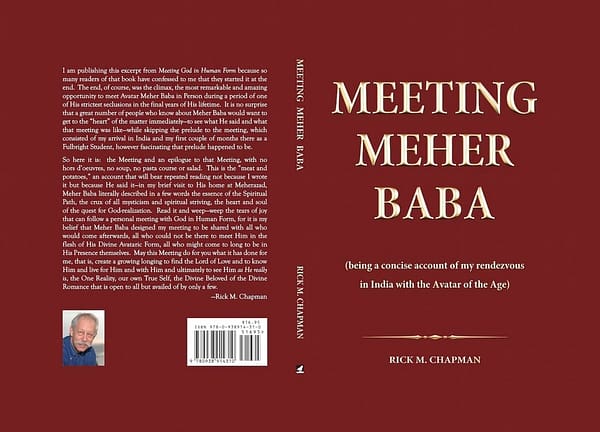 Meeting Meher Baba - Rick Chapman - Jacket