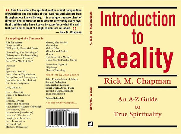 Introduction To Reality - Rick Chapman - Jacket
