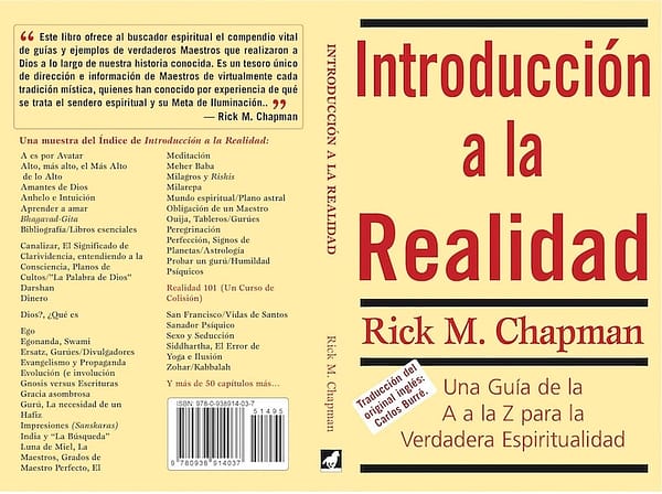 Introduction To Reality - Spanish - Rick Chapman - Jacket